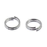Split Rings – 7mm – 18GA – Nickel Colour (25pcs)
